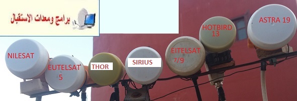 RUSSISCHE TV-Sat Receiver HDTV vorbereitet - Astra Hotbird Sirius Amos (155109225892) - (Германия)