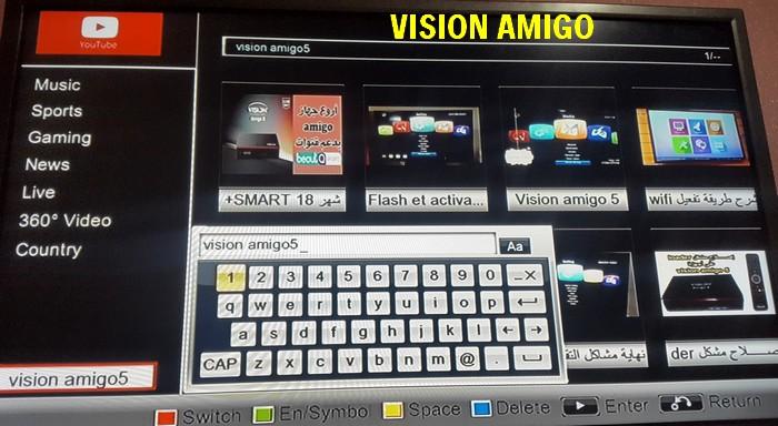 تحديثات جديدة لأجهزة  VISION amigo3 VISION amigo5 اضافة خاصية Online_Video بتــــــــاريخ 25/11/2020 883662991